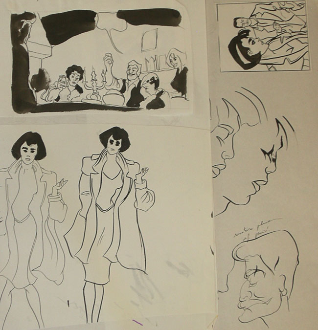 Boulevard comic, ilustraciones de Montse Noguera